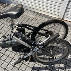 【折りたたみ電動自転車】OFF TIME パナソニック製　6段変速付　新品バッテリー❗️若林自転車　唐崎店　SALE中❗️ 折りたたみ電動自転車】OFF TIME パナソニック製 6段変速付 新品