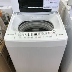 ★ジモティ割あり★ ハイセンス 洗濯機 ４．５kg 年式2018...
