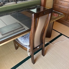 高級天然木テーブル