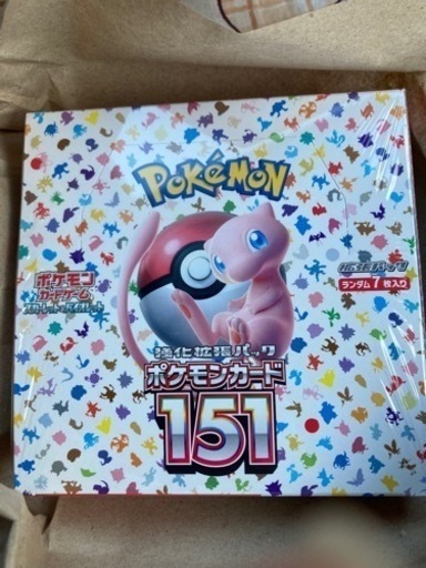 ポケモンカード151 新品未開封シュリンク付き