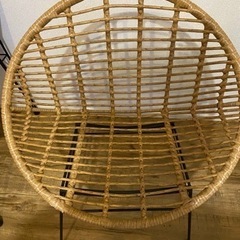 ラタンチェア　テーブルセット