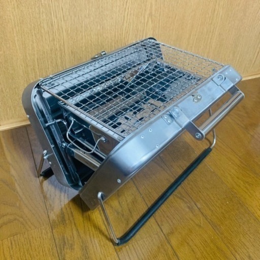値下げ【廃番】【レア】コールマン フォールディングテーブル  BBQ バーベキューコンロ