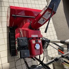 エンジン式除雪機】HONDA HSS655C【中古】【動作確認済】【店頭引取