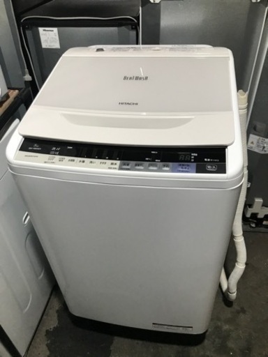 取引場所　南観音　O2311-201 HITACHI 8.0kg洗濯機　2016年製　BW-V80AE4 汚れ　キズあり　動作確認済み