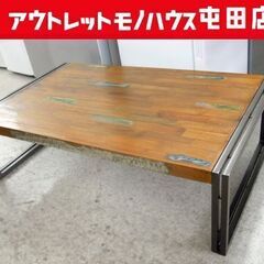 d-Bodhi コーヒーテーブル 120cm 古材加工＆アイアン...