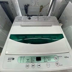 配達可【洗濯機】【ヤマダ】2017年製☆6ヶ月保証付☆クリーニング済み【