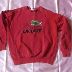 LACOSTE ラコステ・スウェット　トレーナー　刺繍ロゴデザイ...