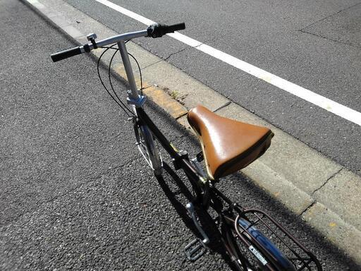中古自転車２７９３　折り畳み　２０インチ　６段ギヤ　ワイヤー錠　ライトは付属していません。