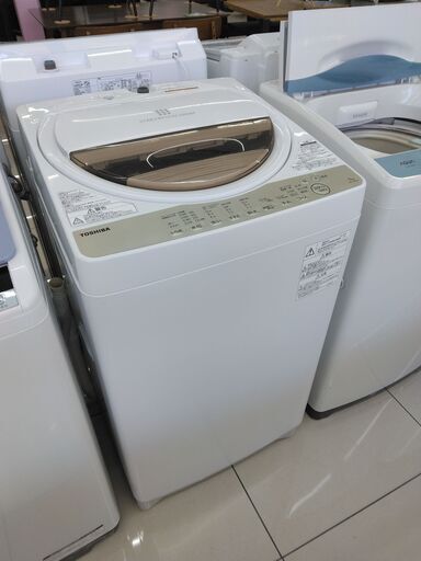 【TOSHIBA/東芝/7kg洗濯機/2019年製/AW-7G8】