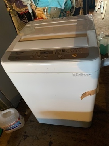 パナソニック　洗濯機　2018年製