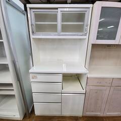 【愛品倶楽部柏店】共和産業 2枚スライド扉キッチンボード 