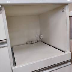 【愛品倶楽部柏店】共和産業 2枚スライド扉キッチンボード 