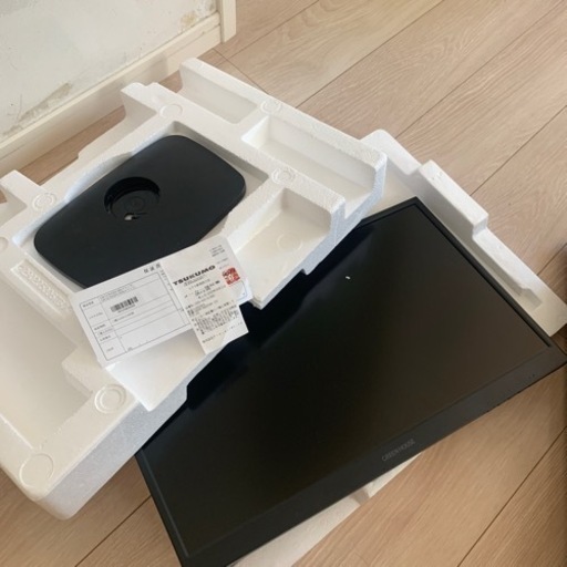【お値下げしました】pcモニター グリーンハウス　GH-LCW22FS-BK