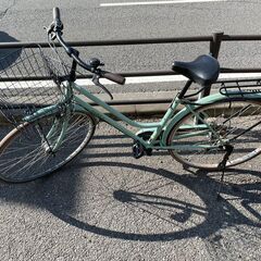 自転車　No.955　アサヒ　CASULY　グリーン　6段変速　...