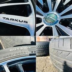 20インチ タイヤホイール4本 BADX LOXARNY TARKUS バドックス ロクサーニ タルカス 8J5HPCD114.3+38 アルファード ヴェルファイア等 K11006