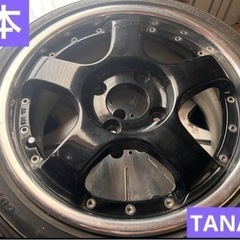 TANABE 165/50R15 4本 アルミホイール