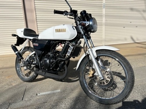 RZ50快速2スト6速モデル☆キャブレーターオーバーホール済み☆バッテリー・プラグ・燃料ラインなどなど新品交換済みで快調です！50cc原付オートバイ☆