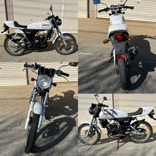 RZ50快速2スト6速モデル☆キャブレーターオーバーホール済み☆バッテリー・プラグ・燃料ラインなどなど新品交換済みで快調です！50cc原付オートバイ☆ RZ50快速2スト6速モデル☆キャブレーターオーバーホール済み