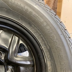 225/70R16 冬タイヤ4本セット9.5分山 ジムニー CX-5 デリカD5など