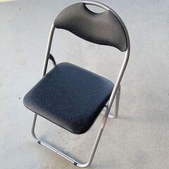 【終】G143　ほぼ未使用　パイプ椅子　3個セット