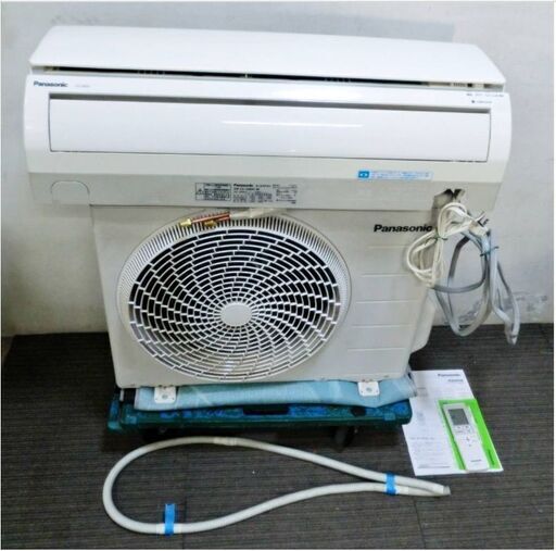 パナソニック　エアコン　CS-J283C-W　2.8kw　おもに10畳~　動作良好　ナノイー（ 菌・カビ菌・花粉・ウイルス抑制 ）Panasonic