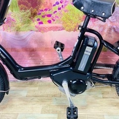 ❶5823子供乗せ電動アシスト自転車ブリヂストン20インチ良好バッテリー