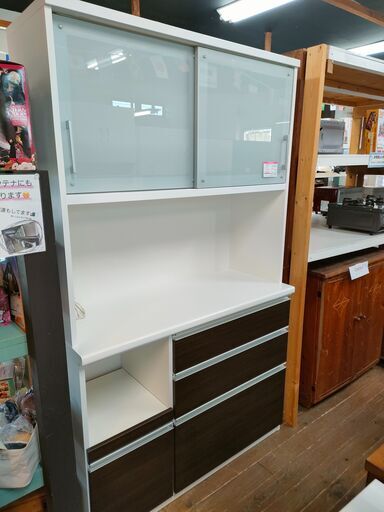 松田家具　110キッチンボード　ターキー　使用感あまりなくきれいですよ　配送も承っております