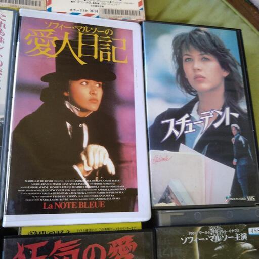 ソフィー・マルソー  VHS  セット  お売りします。