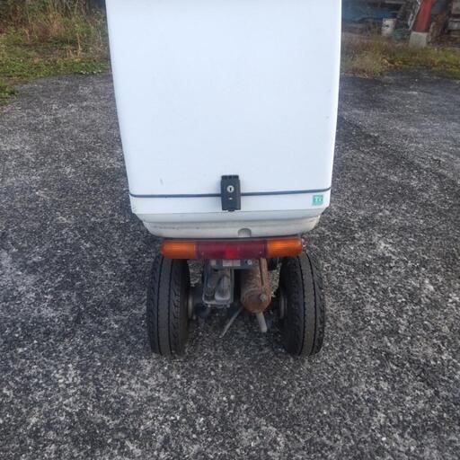 ホンダ　ジャイロキャノピー　実動　リア大型ボックス付　TA02-190　宅配 ホンダ ジャイロキャノピー 実動 リア大型ボックス付 TA02-190 宅配