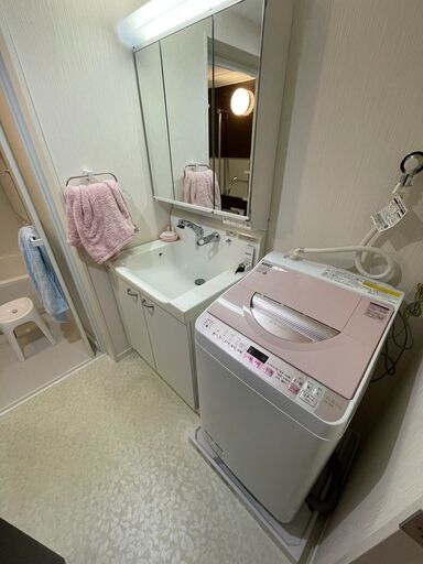 洗濯機, シャープ 縦型洗濯乾燥機 ES-TX5A-P, (5.5 kg), ピンク