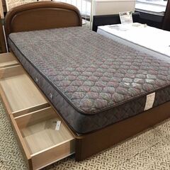 【愛品館八千代店】東京ベッド　セミダブルベッド　①