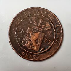 【古銭】オランダ領東インド諸島　銅貨