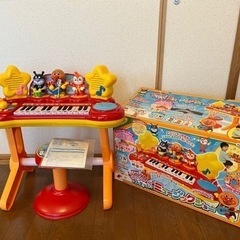【お譲り先決定】ピアノ玩具　アンパンマン　たのしくレッスン　いっ...