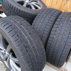 スタッドレスタイヤ,ホイール４本セット２２５/５５Ｒ１７