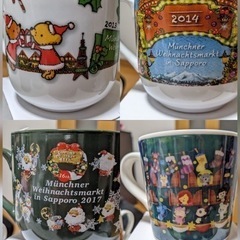 マグカップ各種(過去のミュンヘンクリスマス市)