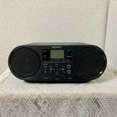 【ネット決済・配送可】SONY/CDラジオ/Bluetooth対...