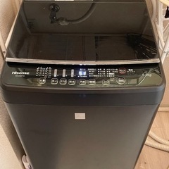 Hisense 洗濯機　5.5kg ホース付き！