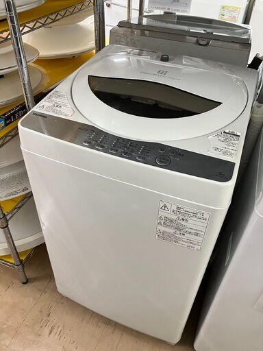 TOSHIBA 5.0kg 洗濯機 2019年製 AW-5G6(W) No.178● ※現金、クレジット、スマホ決済対応※