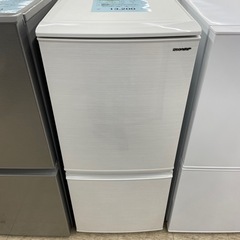 冷蔵庫 SHARP SJ-D14E-W ※2400010258763