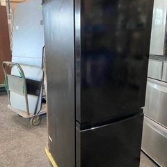 福岡市内配送設置無料 2021年 冷蔵庫 AT-RF150-BK [2ドア /右開き
