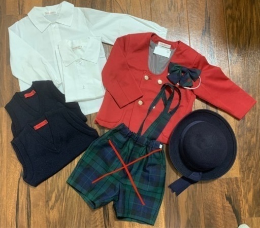 愛知県　あま市　明和幼稚園　制服　制服セット　男の子