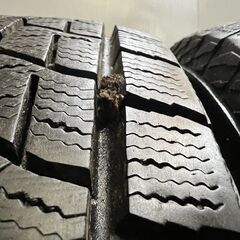 DUNLOP WINTER MAXX SJ8 225/65R17 17インチ スタッドレス 4本 20～21年製 バリ溝 エクストレイル ハリアー等　(VTI815) クレジットカード QRコード決済可能