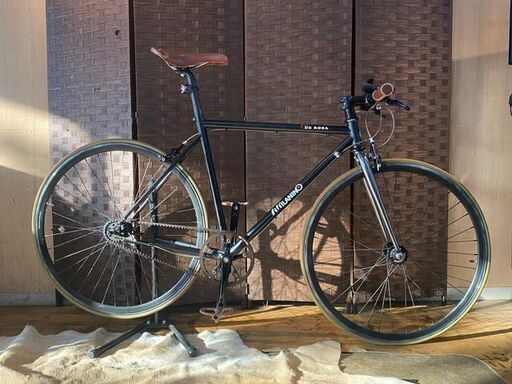 ■DE ROSA MILANINO デローザ ミラニーノ ブラック 3速 ベルトドライブ クロスバイク 自転車 札幌発★
