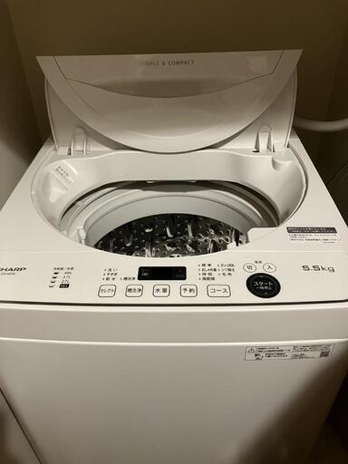 シャープ洗濯機（2021年製）