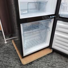 🙇‍♂️h060109売約済み❌3116‼️配送設置は無料🙌‼️完売商品✨Mirror Designシリーズ✨最新2021年製✨ツインバード 110L 2ドア 冷蔵庫