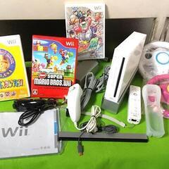 Wii☆本体☆ソフト☆3本☆セット☆動作品☆マリオ他☆おまけ