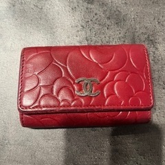 CHANEL シャネル 6連キーケース カメリア