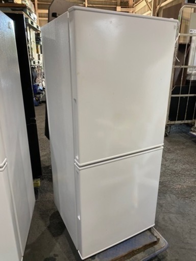 北九州市内配送無料　保証付き　2021年式　106L 直冷式2ドア冷蔵庫 Nグラシア WH