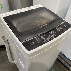 北九州市内配送無料 保証付き 2022年 AQUA 5.0kg 全自動洗濯機