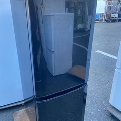 福岡市内配送設置無料　MR-P15A-B 冷蔵庫 サファイアブラック [2ドア /右開きタイプ /146L]
